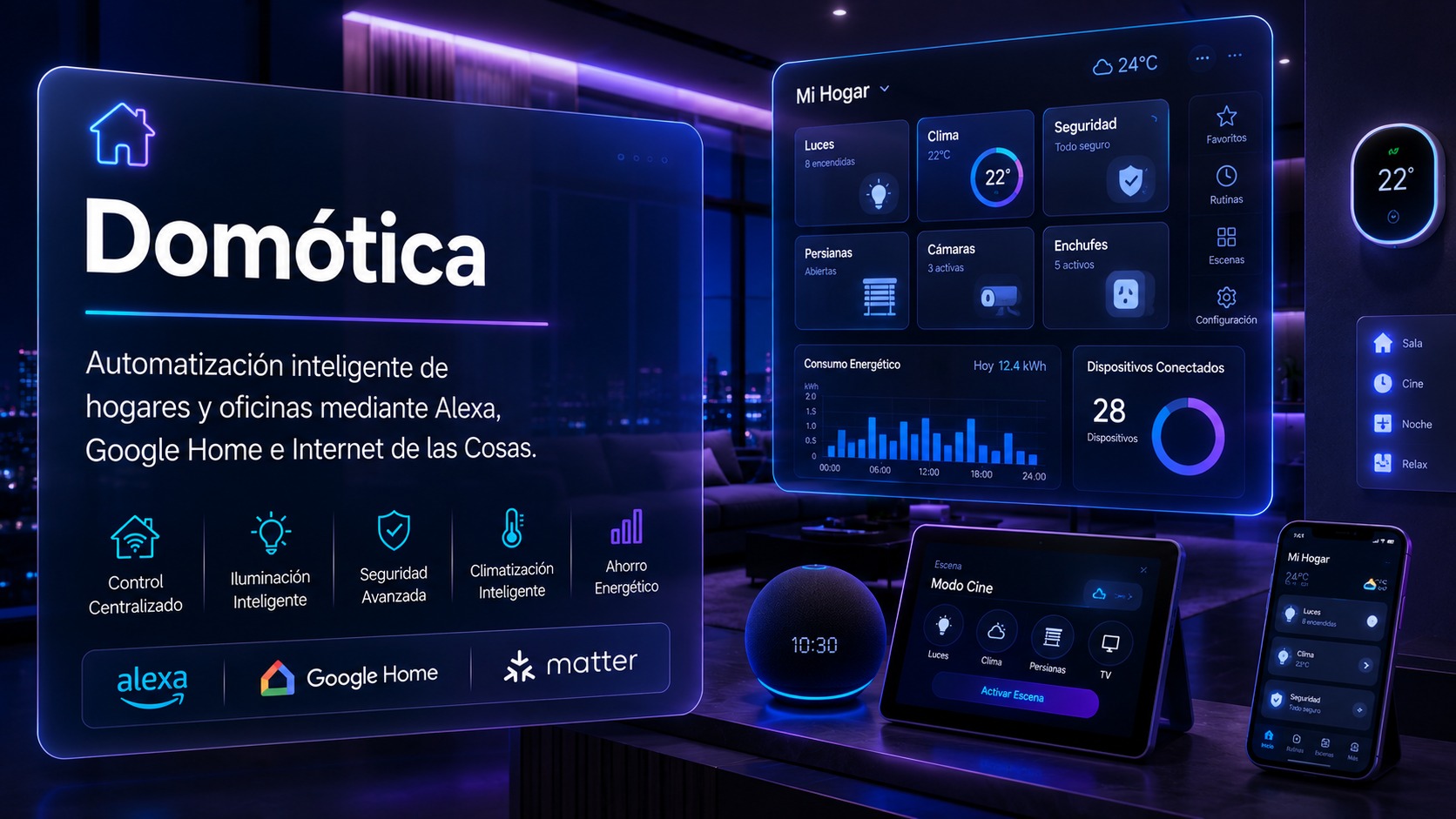 Automatización empresarial y domótica
