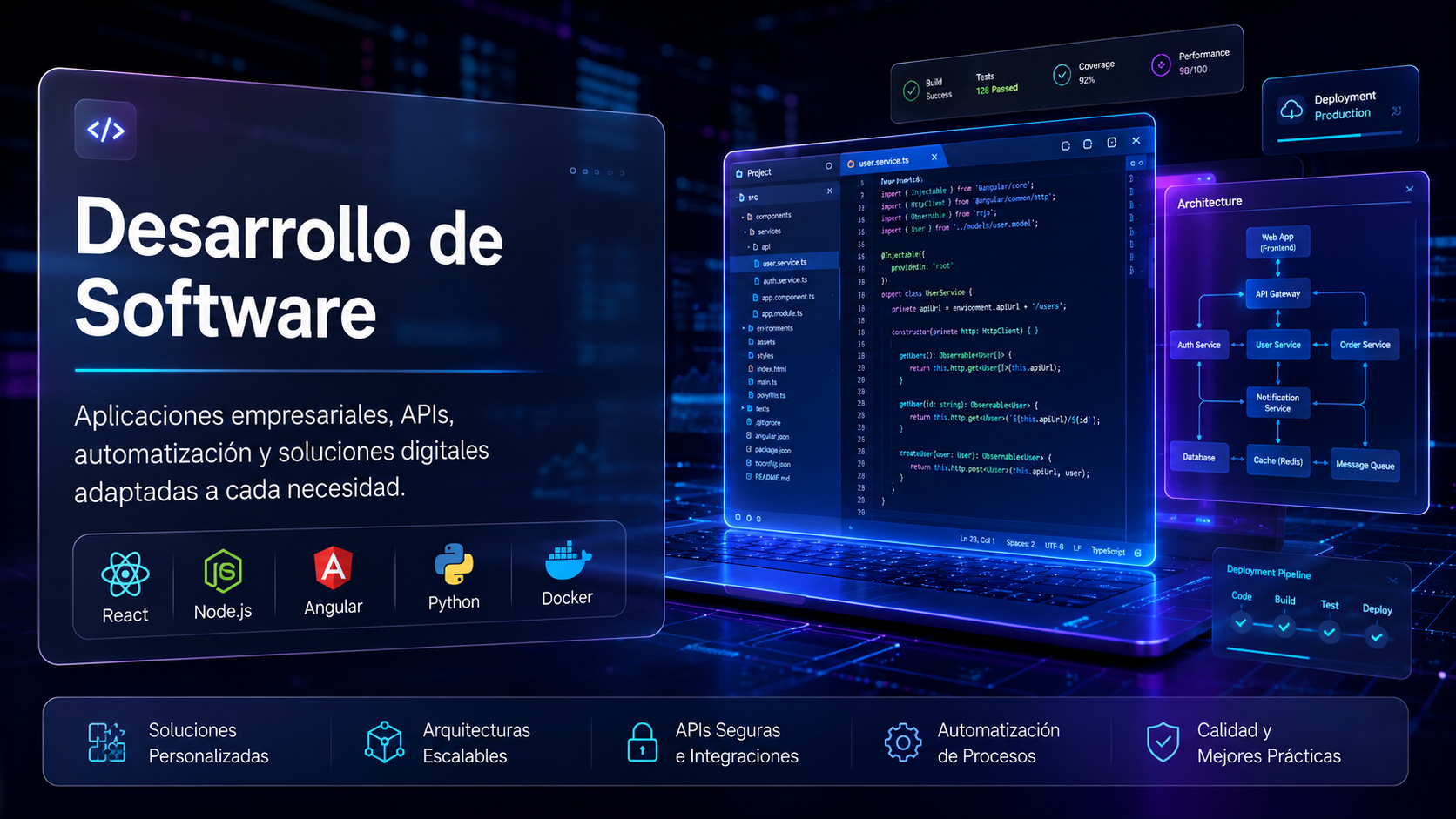 Desarrollo de software empresarial
