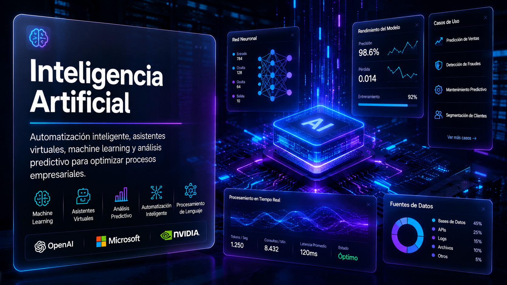 Soluciones empresariales de inteligencia artificial